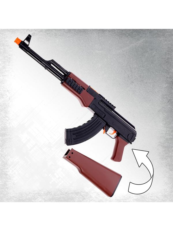 Автомат игрушечный «АК-47», стреляет присосками