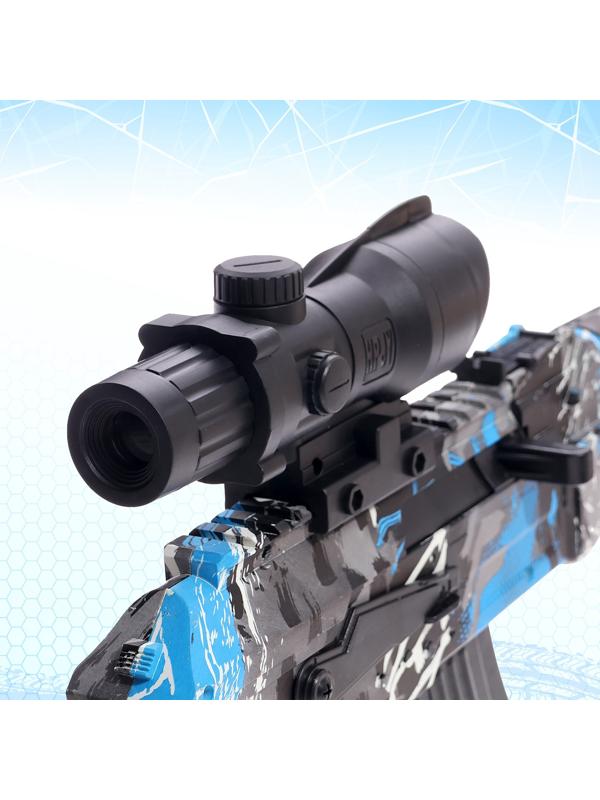 Автомат «АК-47», работает от аккумулятора, стреляет гелевыми пульками