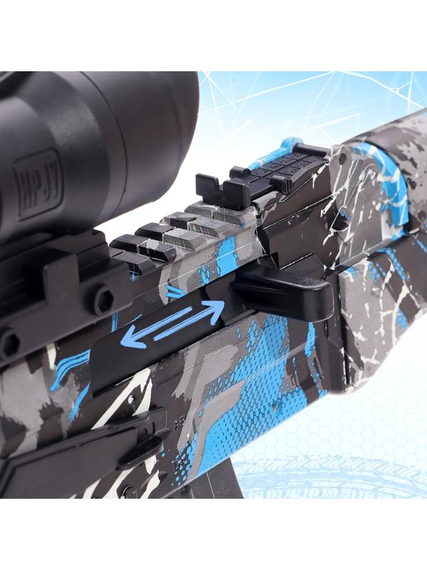 Автомат «АК-47», работает от аккумулятора, стреляет гелевыми пульками