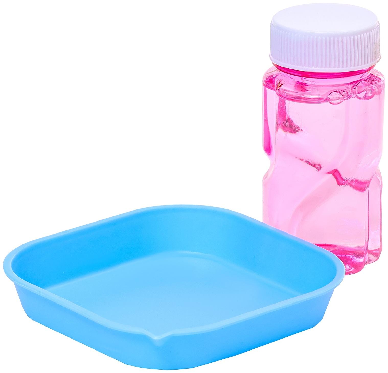 Генератор мыльных пузырей «Веселье», голубой, 7,5 × 17 × 14,5 см