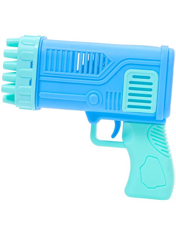 Генератор мыльных пузырей «Веселье», голубой, 7,5 × 17 × 14,5 см