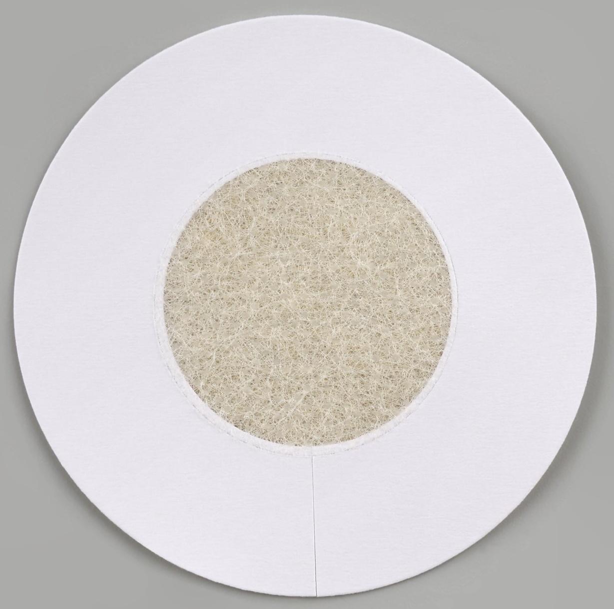 Стикини одноразовые, d = 6 см, 10 шт, цвет бежевый