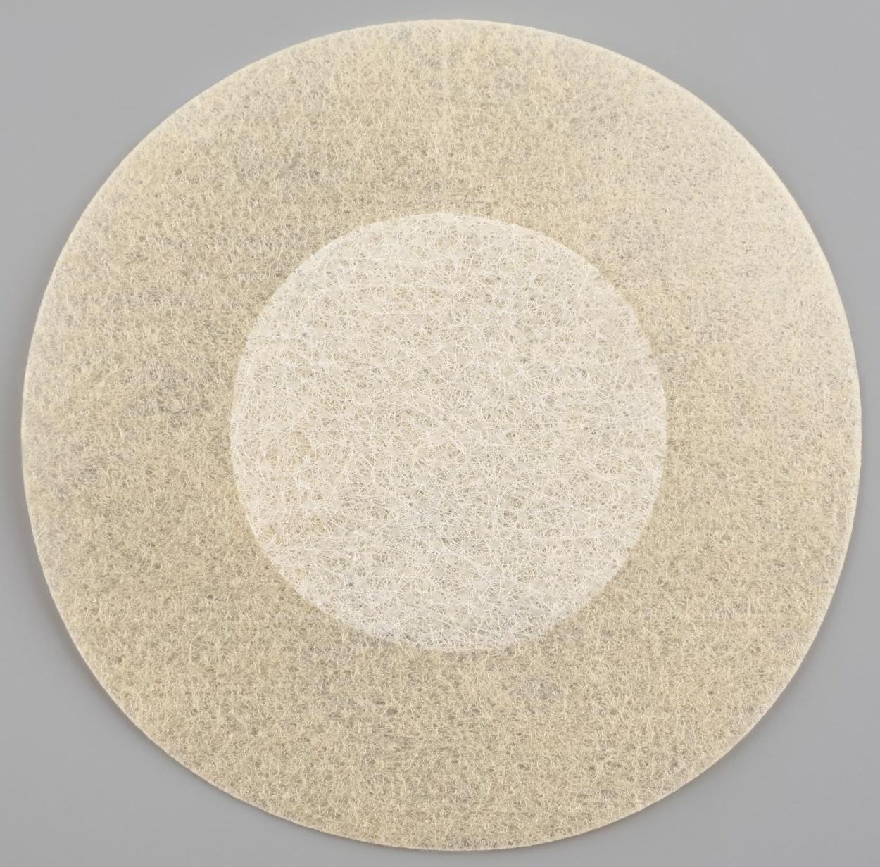 Стикини одноразовые, d = 6 см, 10 шт, цвет бежевый