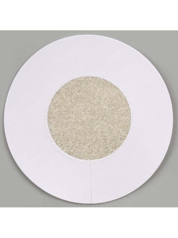 Стикини одноразовые, d = 6 см, 10 шт, цвет бежевый