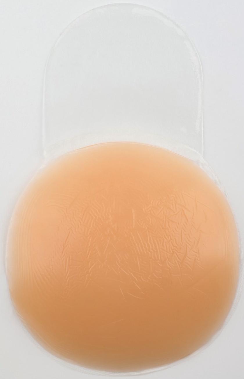 Стикини многоразовые, с подтяжкой, d = 6,5 см, цвет бежевый