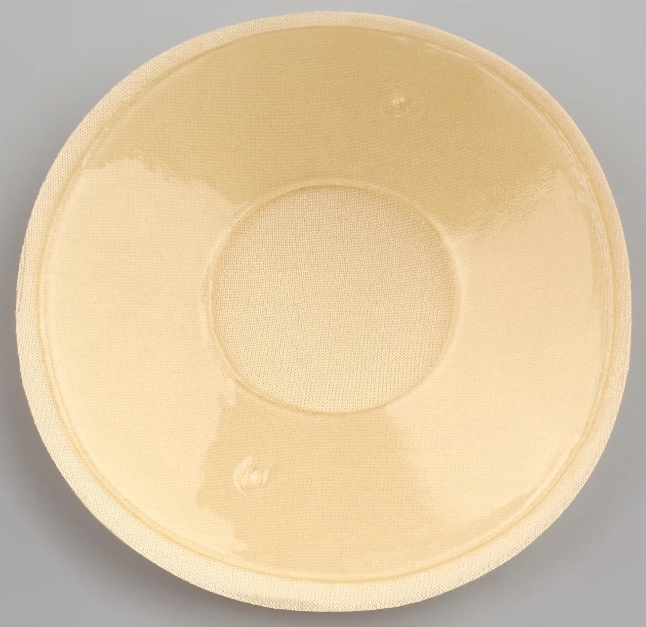 Стикини многоразовые, d = 8 см, цвет бежевый