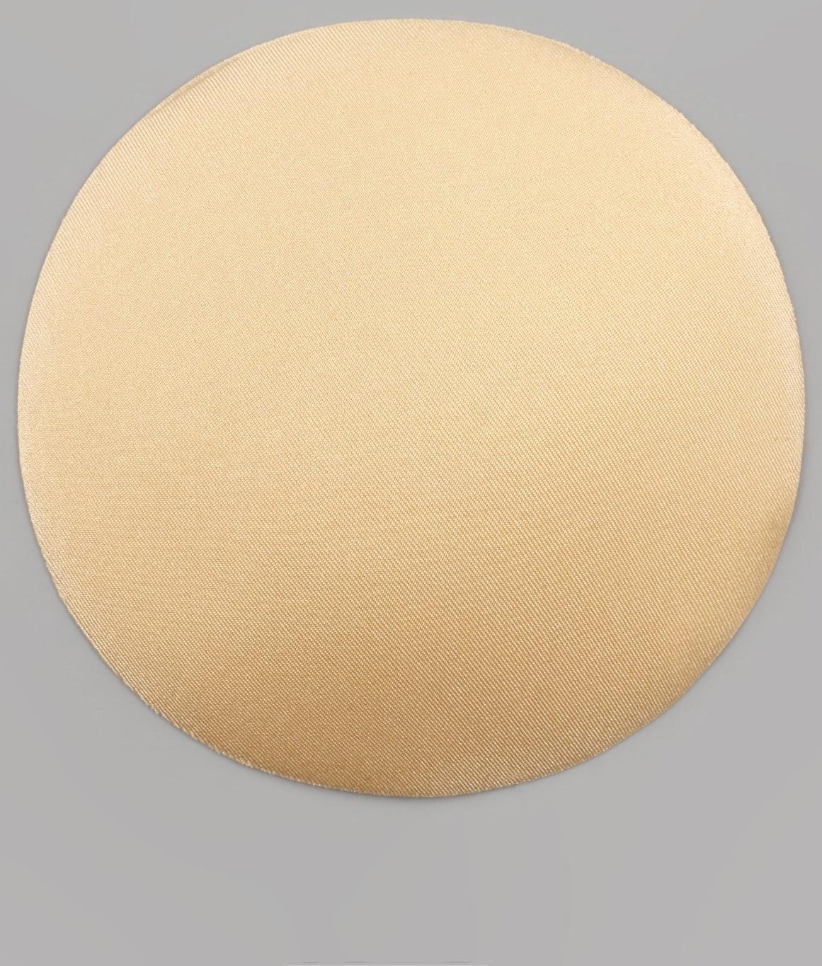 Стикини многоразовые, d = 8 см, цвет бежевый