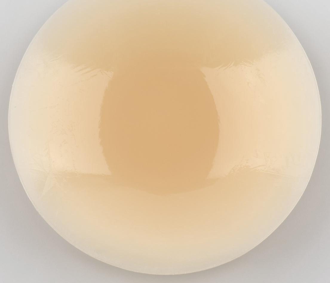 Стикини многоразовые, d = 8,5 см, цвет бежевый