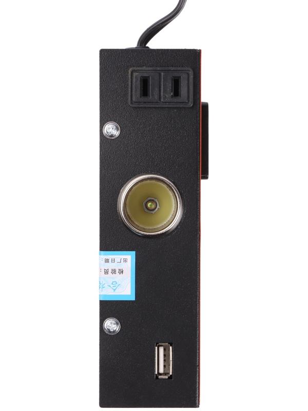 Инвертор автомобильный, 12-24 В, 150 Вт, 2 USB, провода 50 см