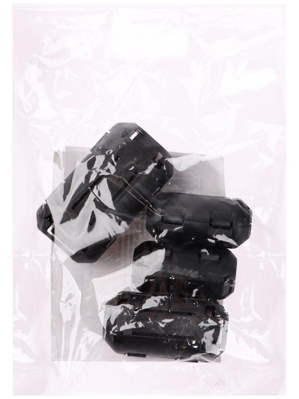 Шумоподавитель кабельных систем, набор 4 шт, с ферритовым сердечником, набор 4 шт, d-3,5,7,9 мм