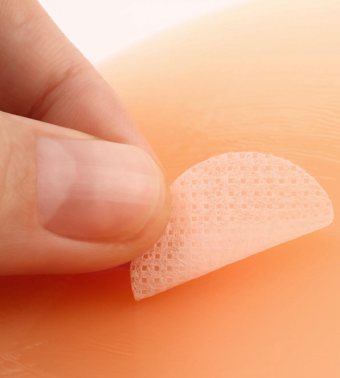 Стикини многоразовые, d = 10,5 см, цвет бежевый