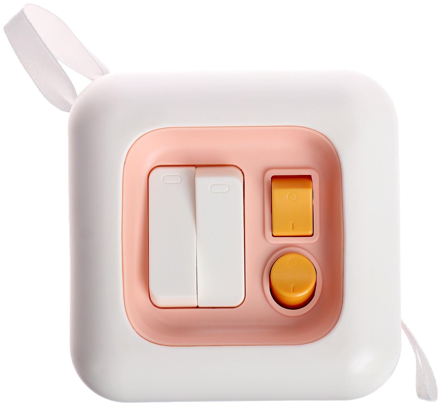 Развивающая игрушка для малышей «Бизикуби», подвижные элементы, звуковые эффекты