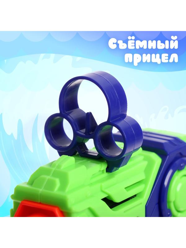 Дартс «Акула», детский набор с бластером, стреляет мягкими пулями, дротиками на липучке + мячи