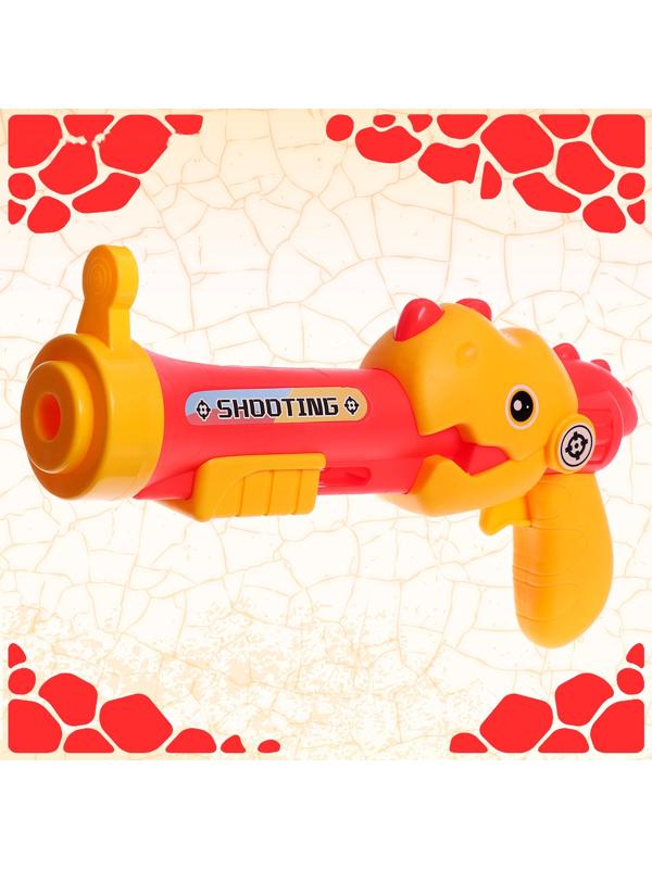 Пистолет «Дино», стреляет мягкими пульками и шариками, МИКС