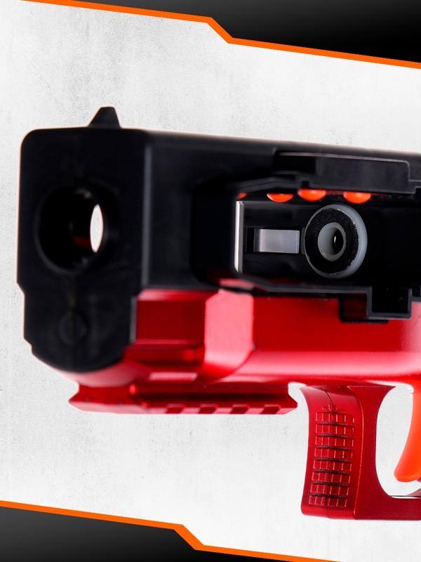 Пистолет «Глок», детский, аккумулятор, ленточная подача патронов, пули на присосках