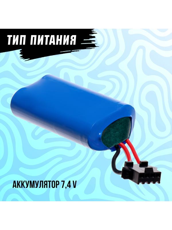 Автомат «М416», работает от аккумулятора, стреляет гелевыми пулями, световые эффекты