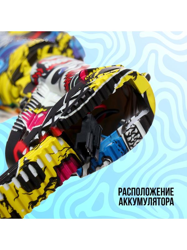 Автомат «М416», работает от аккумулятора, стреляет гелевыми пулями, световые эффекты