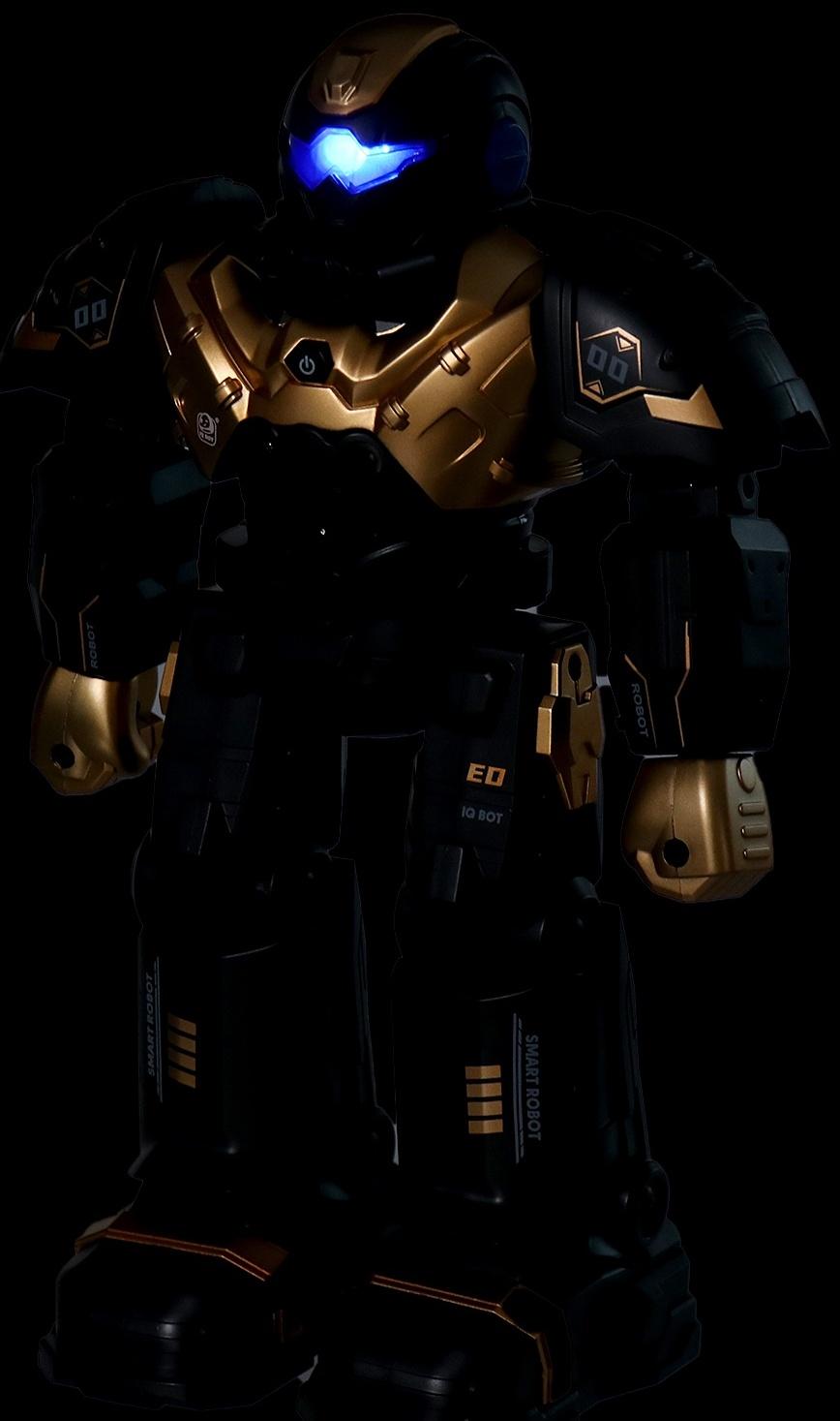 Радиоуправляемый робот «Герой. Умный робот», звуковые и световые эффекты, цвет золотой