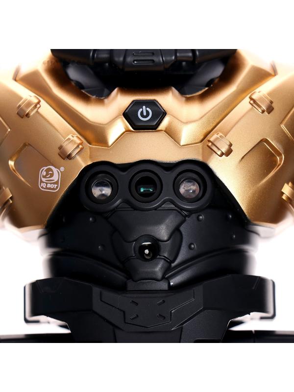 Радиоуправляемый робот «Герой. Умный робот», звуковые и световые эффекты, цвет золотой