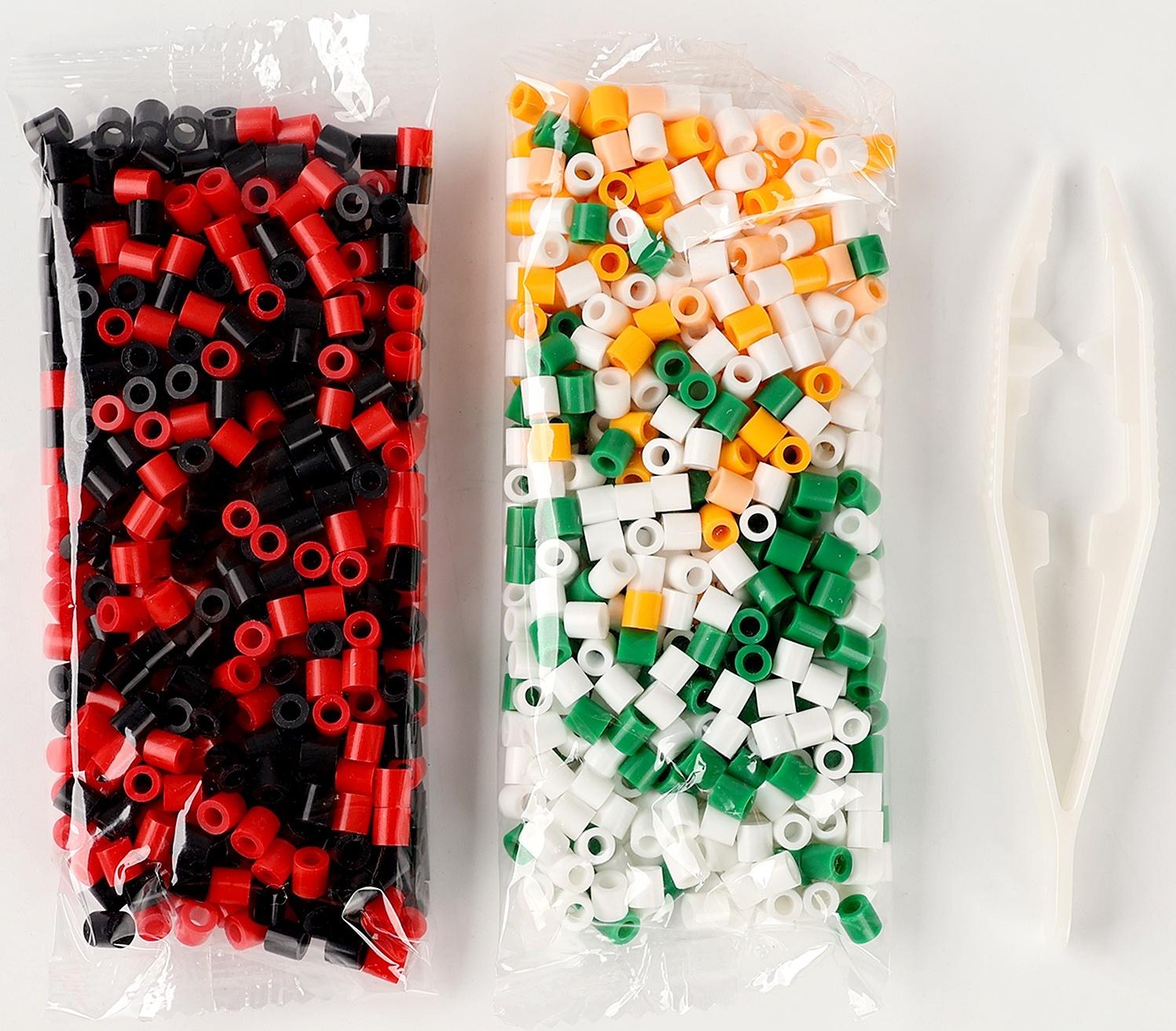 Термомозаика на новый год «Праздничная сказка» с пинцетом, набор для творчества