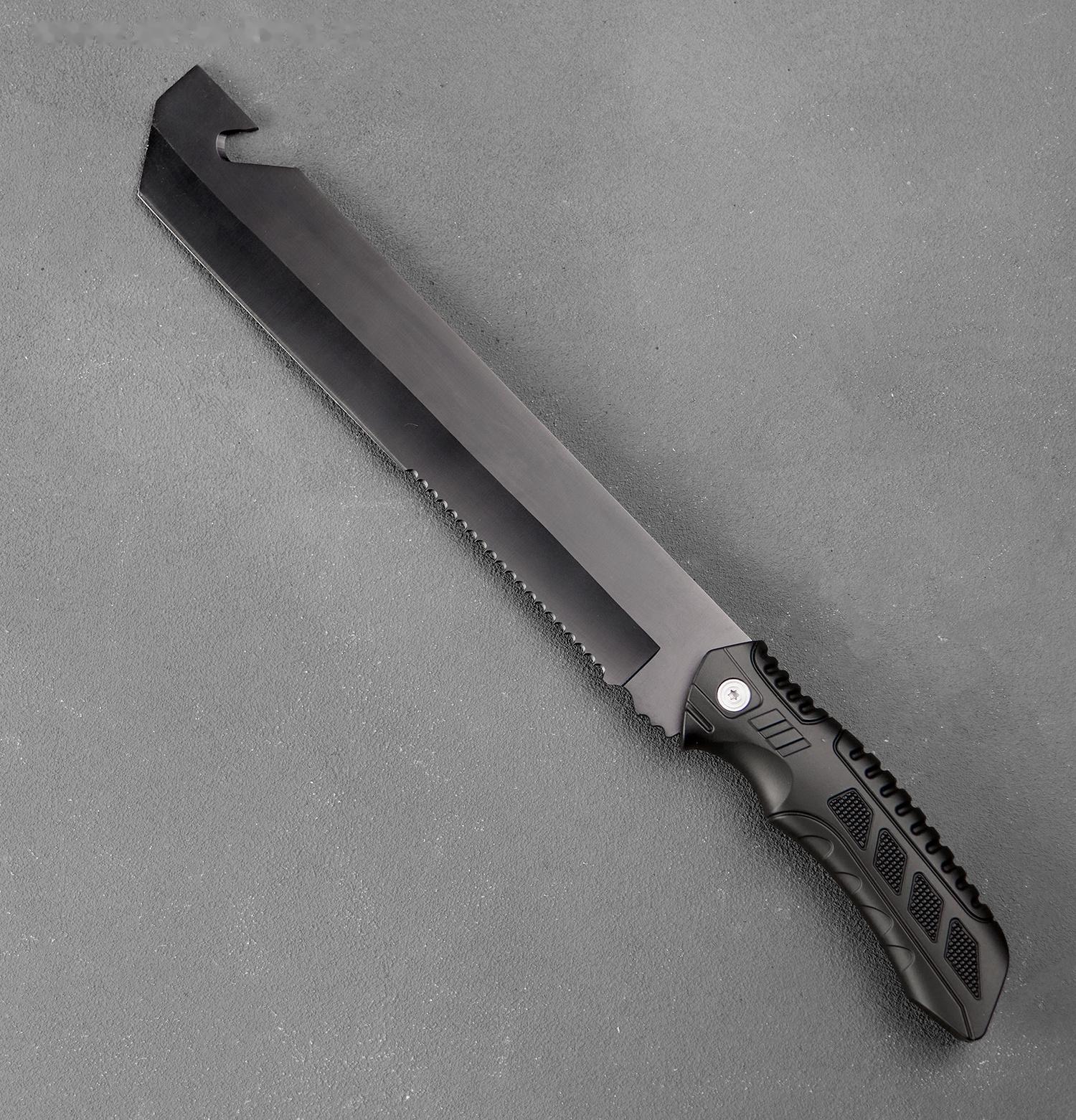 Нож-мачете туристический 40см, клинок 250мм/3мм, со стропорезом