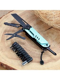 Нож складной многофункциональный, 17,5см, клинок 72мм/2,4мм