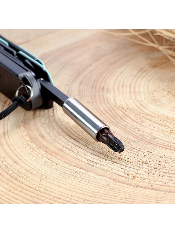 Нож складной многофункциональный, 17,5см, клинок 72мм/2,4мм