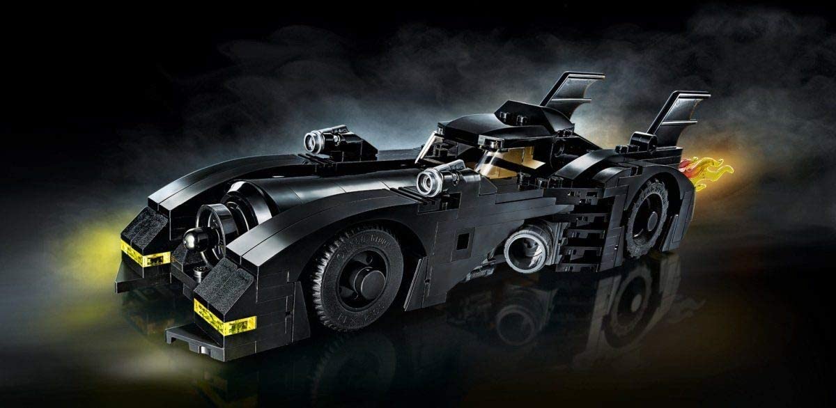 Конструктор JiSi Bricks «1989 Batmobile» 7188 (DC Batman 76139) / 3472 детали