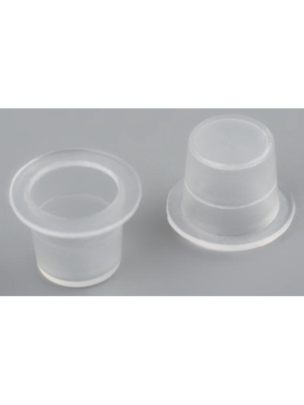 Колпачки для краски, d = 10 мм, набор - 25 шт, цвет прозрачный