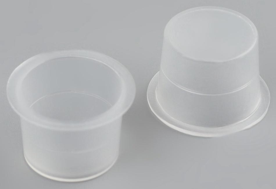 Колпачки для краски, d = 17 мм, набор - 25 шт, цвет прозрачный