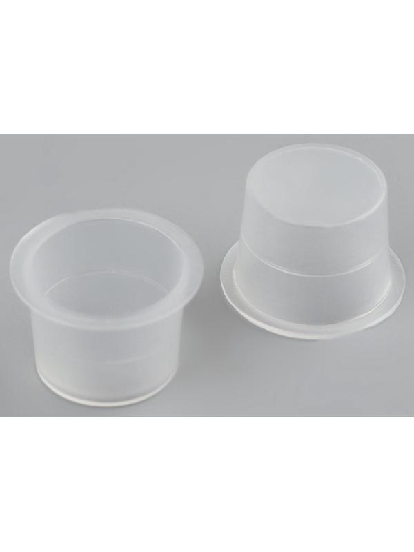 Колпачки для краски, d = 17 мм, набор - 25 шт, цвет прозрачный