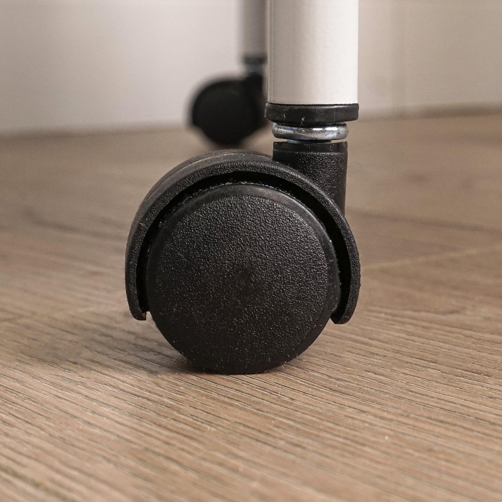 Этажерка на колёсиках «Ладья», 4х ярусная , 44×17×98,5 см, белая