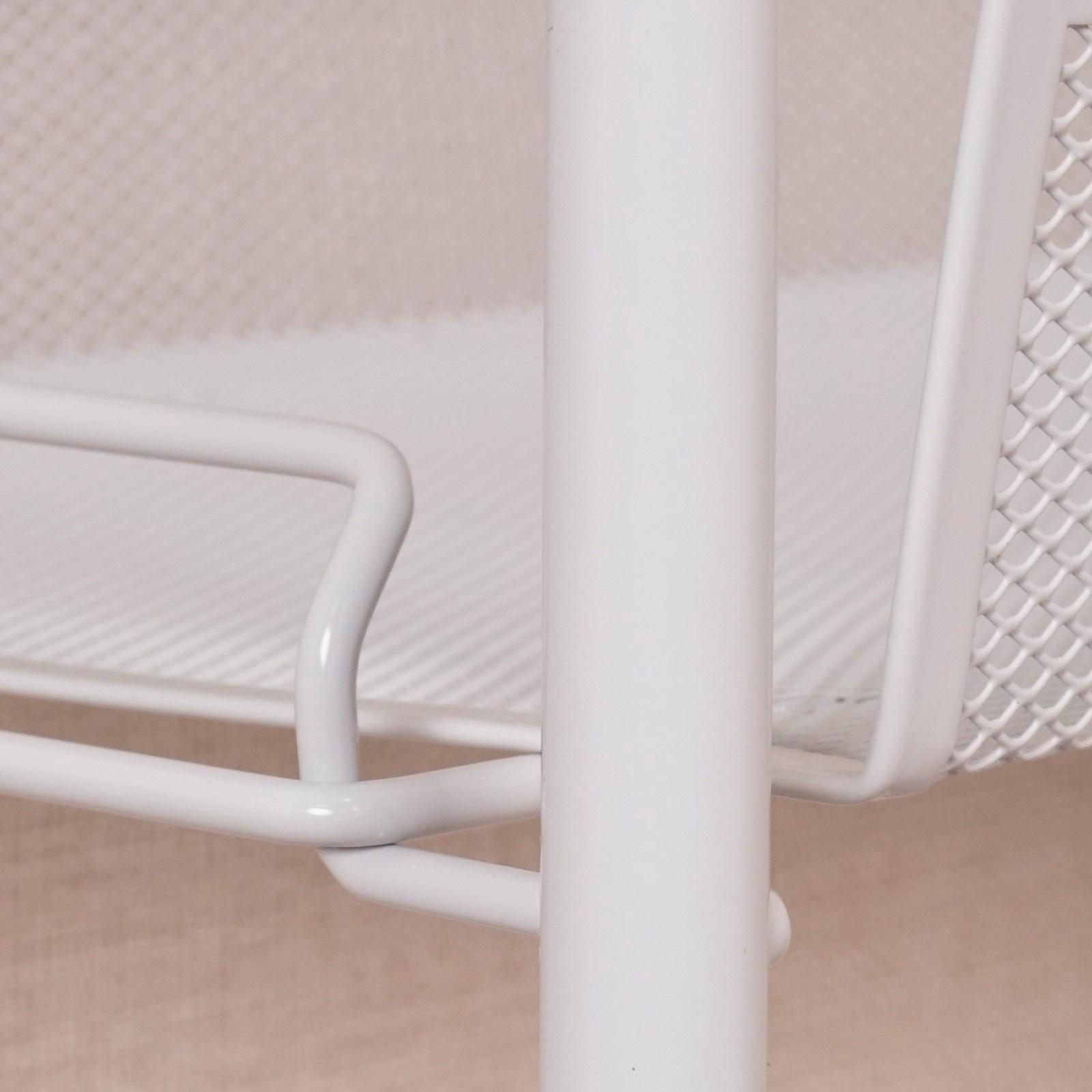 Этажерка на колёсиках «Ладья», 4х ярусная , 44×17×98,5 см, белая