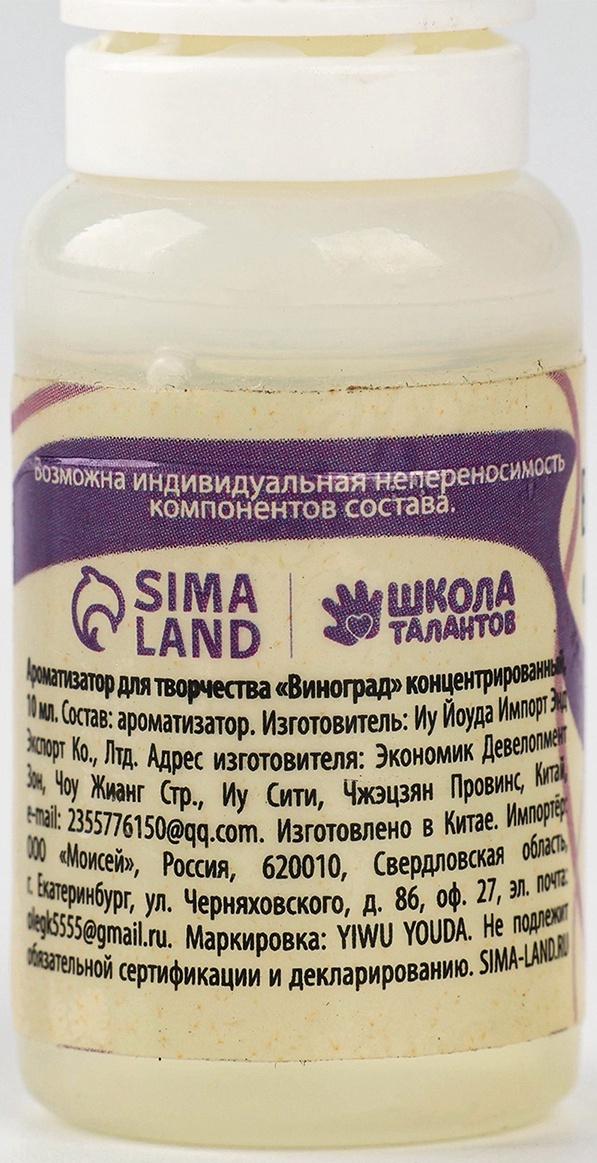 Ароматизатор для творчества «Виноград», концентрированный, 10 мл