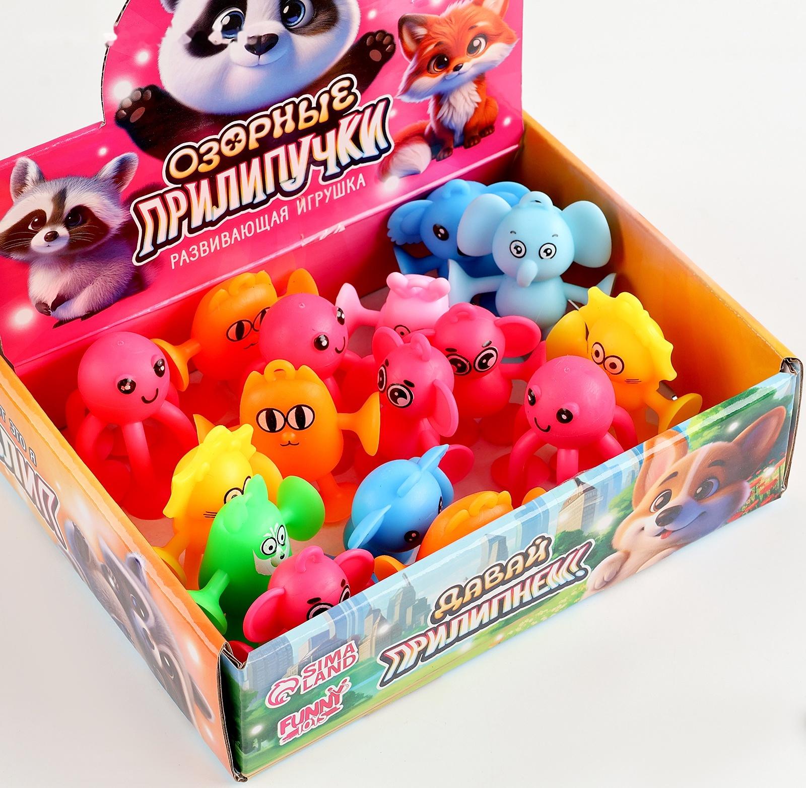 Развивающая игрушка «Прилипала», МИКС