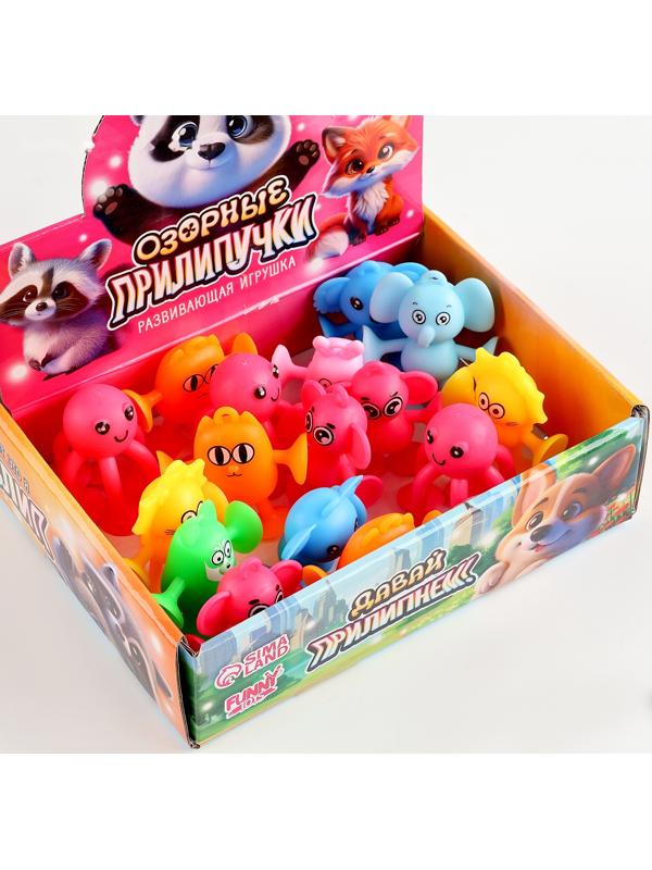 Развивающая игрушка «Прилипала», МИКС