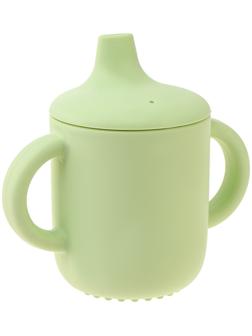 Поильник детский, с силиконовым носиком, с ручками, непроливайка, МИКС