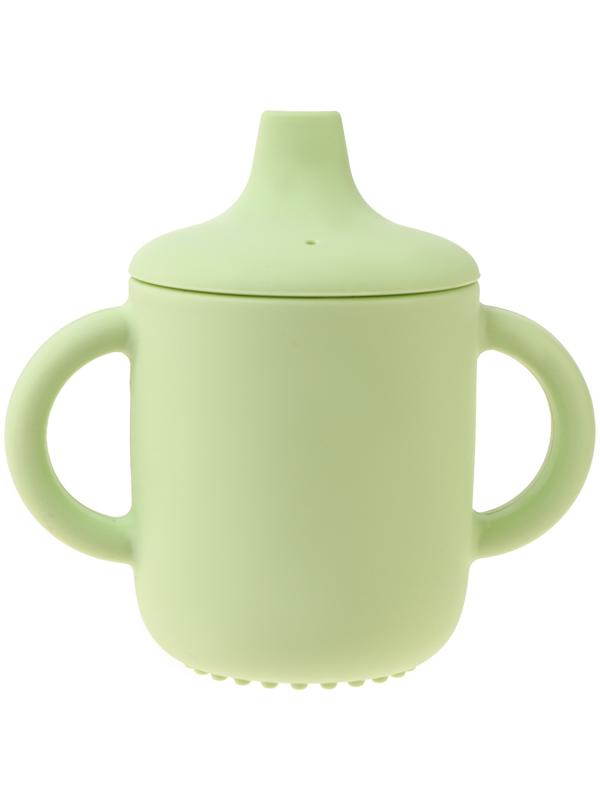 Поильник детский, с силиконовым носиком, с ручками, непроливайка, МИКС