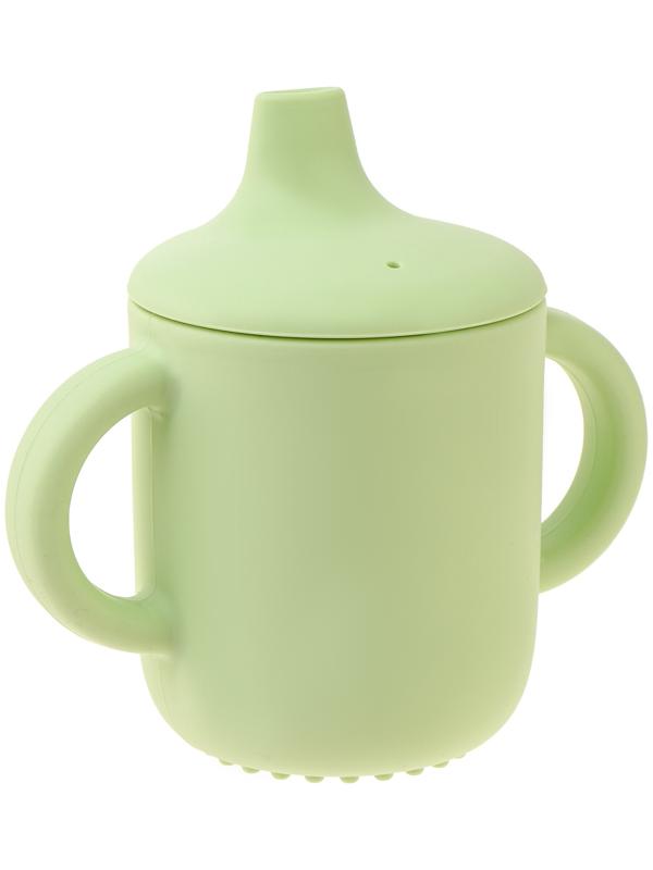 Поильник детский, с силиконовым носиком, с ручками, непроливайка, МИКС