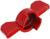 Ручка-бабочка для шарового крана ZEIN, усиленная, 1/2«-3/4», красная