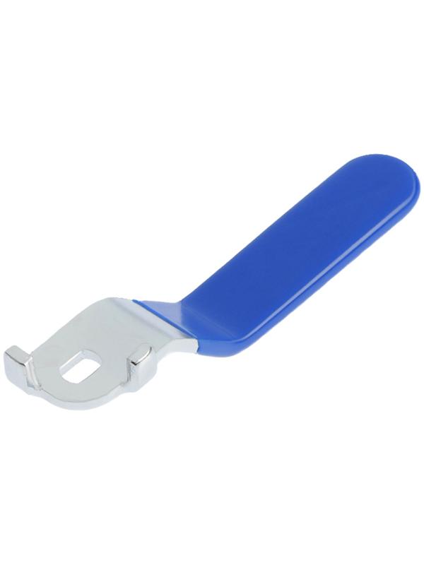 Ручка-рычаг для шарового крана ZEIN, усиленная, 1/2«-3/4», прорезиненная, синяя