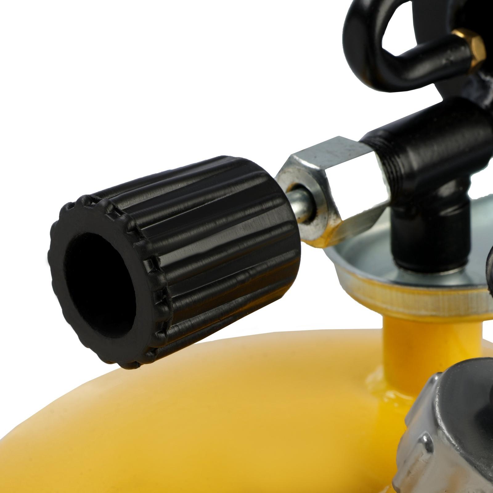 Лампа паяльная ТУНДРА, направленный факел пламени, расход <1.2 л/ч, АИ 92-95, объем 2 л