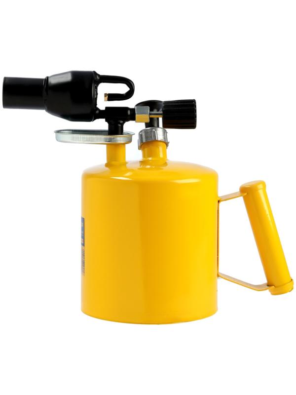 Лампа паяльная ТУНДРА, направленный факел пламени, расход <1.2 л/ч, АИ 92-95, объем 2 л