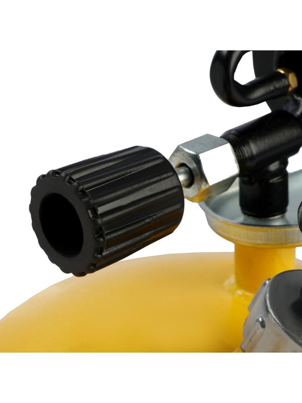 Лампа паяльная ТУНДРА, направленный факел пламени, расход <1.2 л/ч, АИ 92-95, объем 2 л