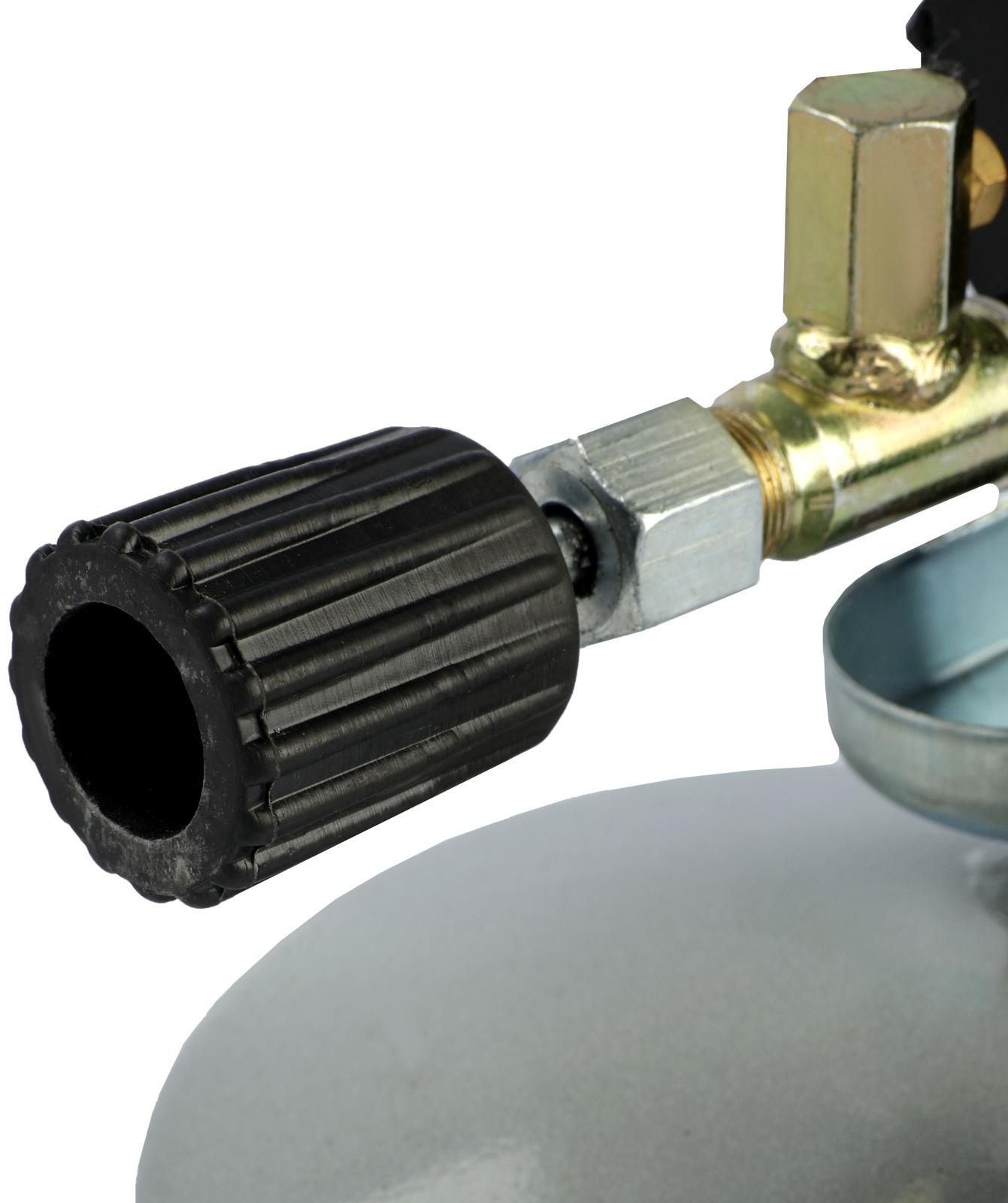 Лампа паяльная ТУНДРА, зауженный эжектор, расход <1.2 л/ч, АИ 92-95, объем 1.5 л