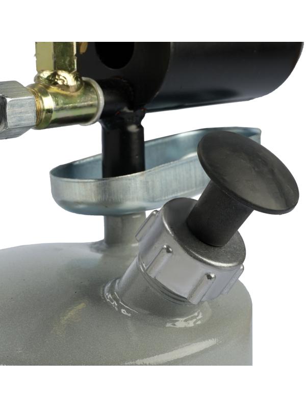 Лампа паяльная ТУНДРА, зауженный эжектор, расход <1.2 л/ч, АИ 92-95, объем 1.5 л