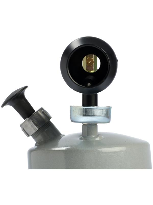 Лампа паяльная ТУНДРА, зауженный эжектор, расход <1.2 л/ч, АИ 92-95, объем 1.5 л