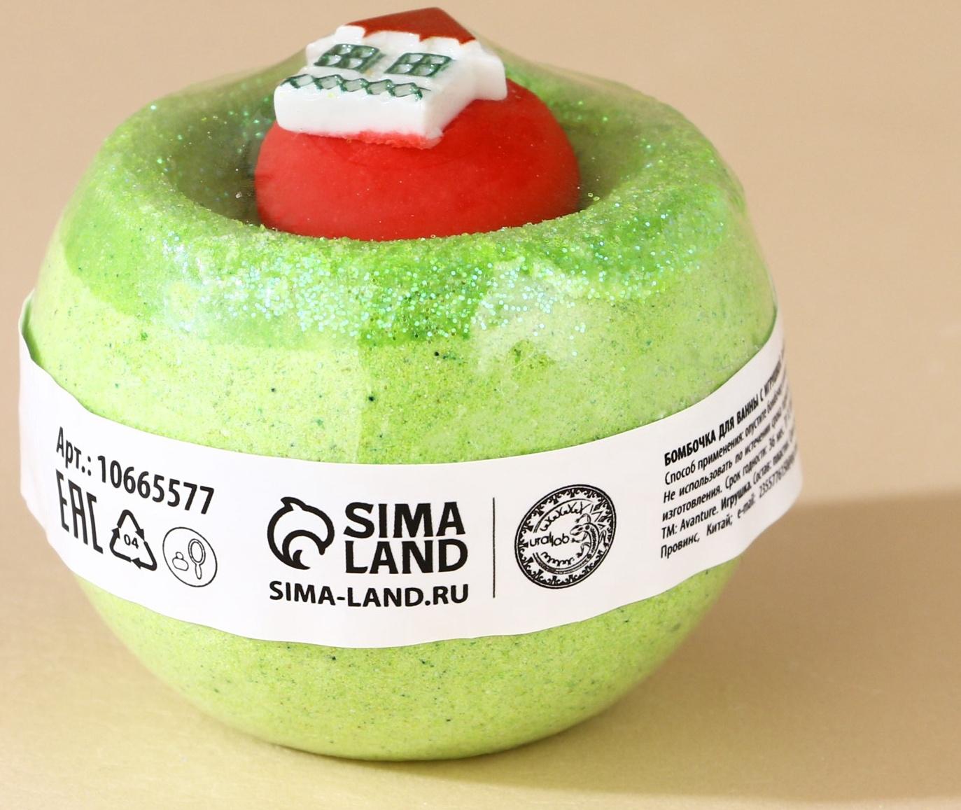 Бомбочка с игрушкой URAL LAB, 140 г, МИКС