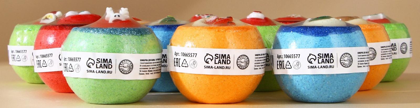 Бомбочка с игрушкой URAL LAB, 140 г, МИКС