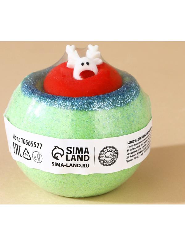 Бомбочка с игрушкой URAL LAB, 140 г, МИКС